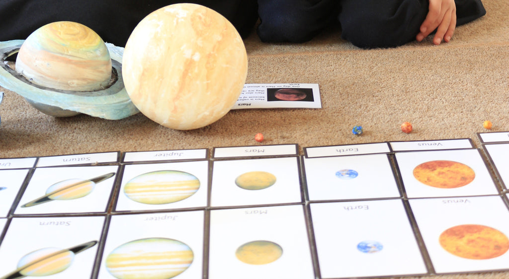 Montessori Solar System Cards