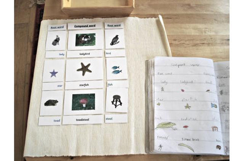 Montessori Compound Words Card Set
