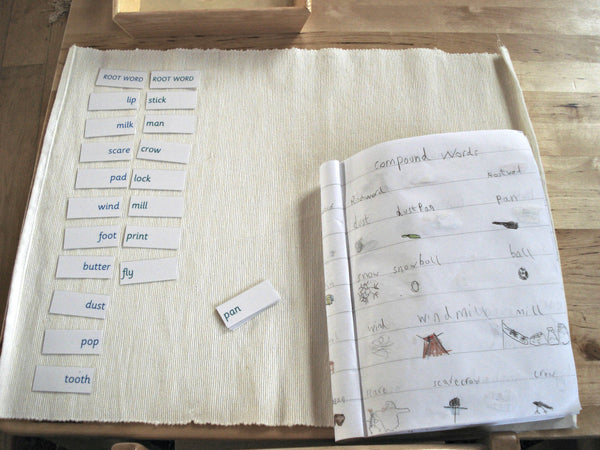 Montessori Compound Words Card Set