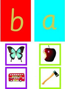 Phonetic Alphabet Matching Picture Cards